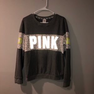 Pink Victoria Secret sweatshirt